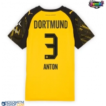 Ženski Nogometni dresi Borussia Dortmund Waldemar Anton #3 Domači 2025-26 Kratek Rokav